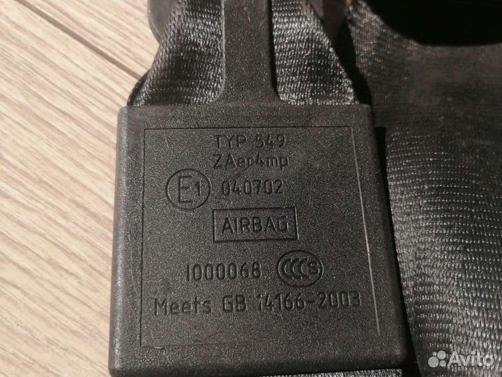 Ремень безопасности передний левый audi q7