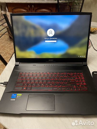 Игровой ноутбук msi