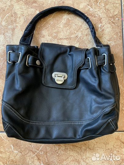 Сумка кожаная ecco