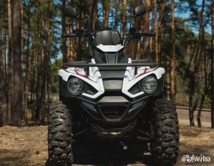 Квадроцикл Linhai Yamaha Z180 белый