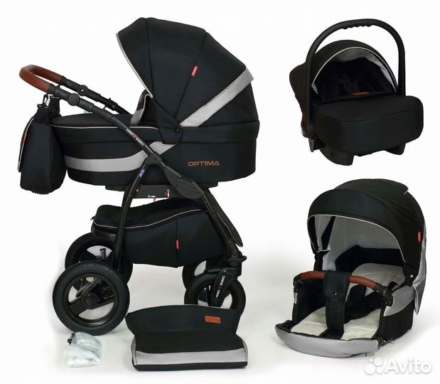 Коляска 3 в 1 Verdi Optima