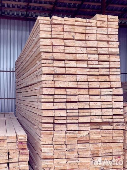 Доска обрезная 25х150х6000мм от производителя