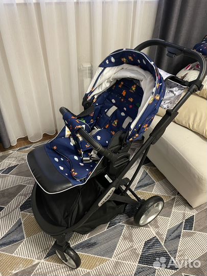 Прогулочная коляска с реверсивным блоком