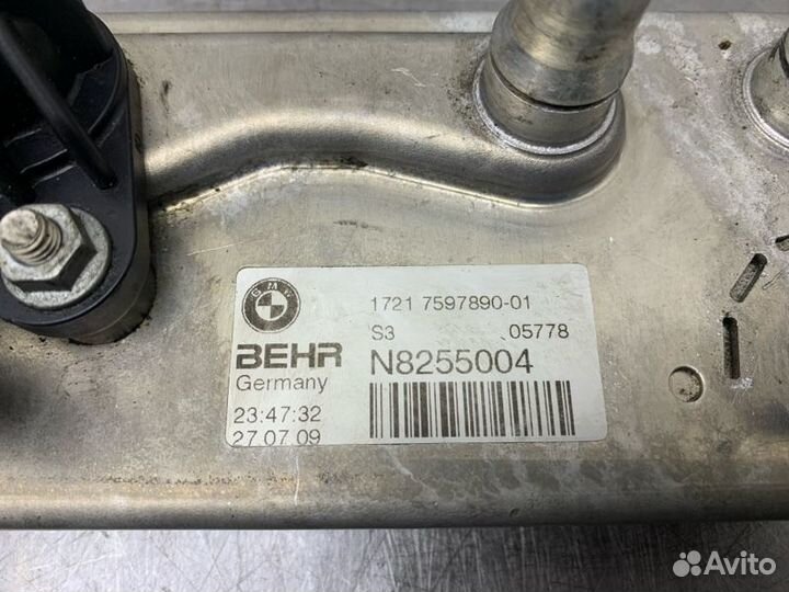 Радиатор масляный Bmw 7 Series F01 N54B30A 3.0TI