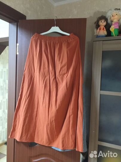 Юбка длинная хлопок Zanzoba размер 50-52