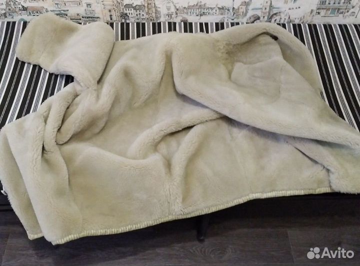 Шуба дубленка мутон