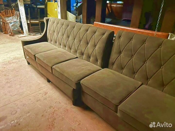 Диван модульный велюр
