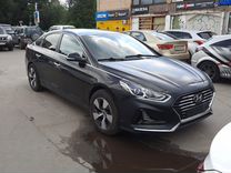 Hyundai Sonata 2.4 AT, 2017, битый, 161 000 км, с пробегом, цена 1 295 000 руб.