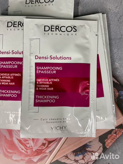 Vichy шампунь уплотняющий Dercos Densi