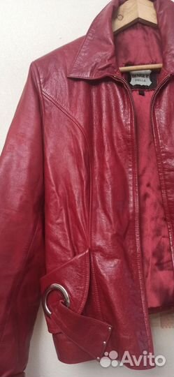 Куртка кожаная женская 46 48
