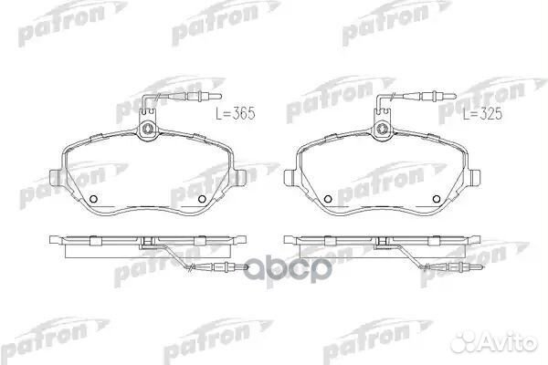 Колодки тормозные дисковые передн peugeot: 407