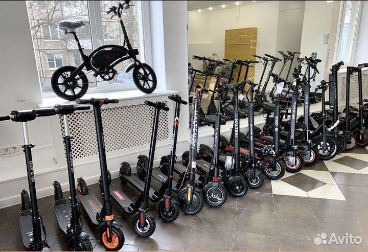 Электросамокат для взрослых и детей