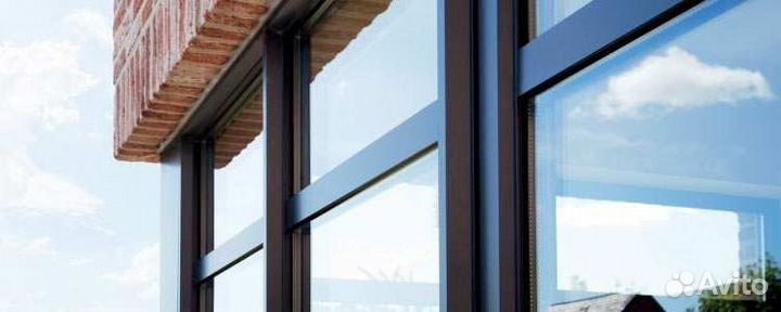 Тёплые алюминиевые окна