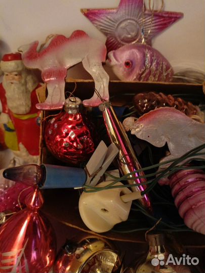 Ёлочные украшения СССР