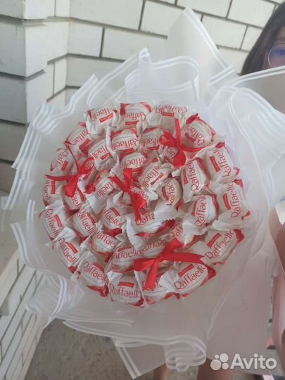 Сладкий букет из Раффаэлло