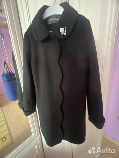 Пальто для девочки 134 весна