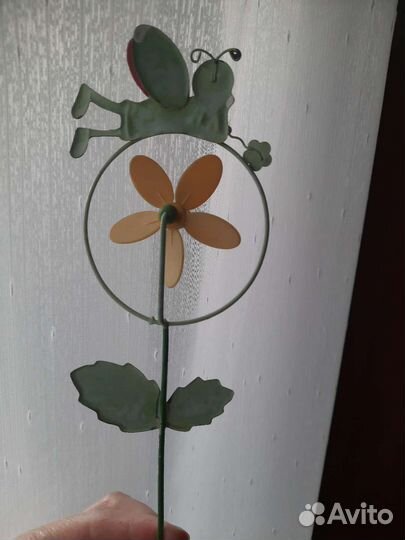 Пчёлка в цветочный горшок