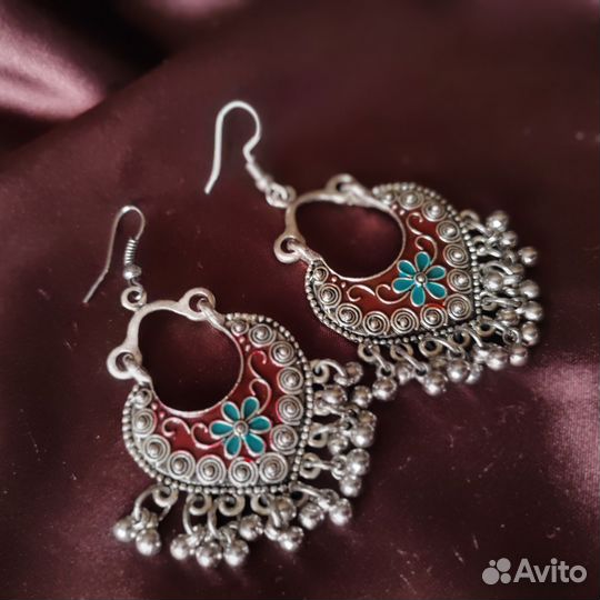 Серьги Индия