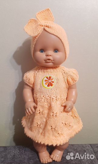 Вязаная одежда для кукол