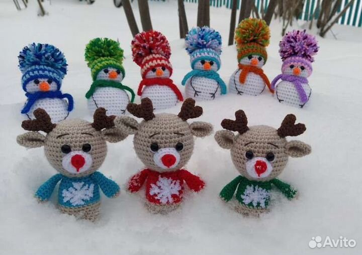 Оленёнок. Игрушка ручной работы