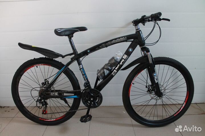 Скоростной велосипед Черный новый