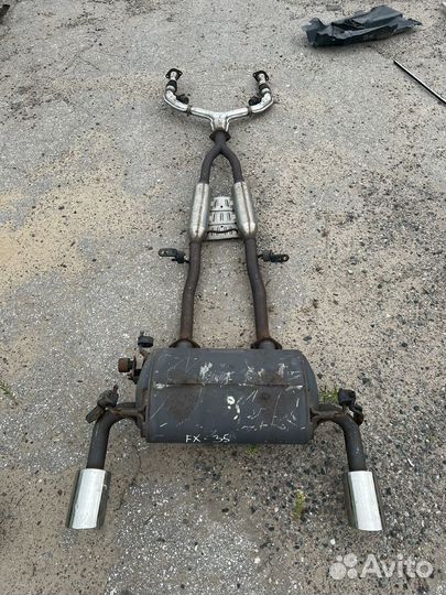 Выхлопная система Infiniti FX35 S51 3.5 VQ35HR