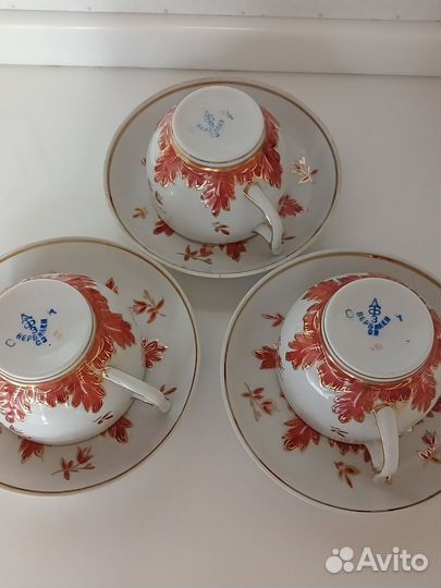 Чайная пара вербилки СССР