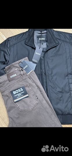 Ветровка и джинсы Hugo Boss новая коллекция 2025