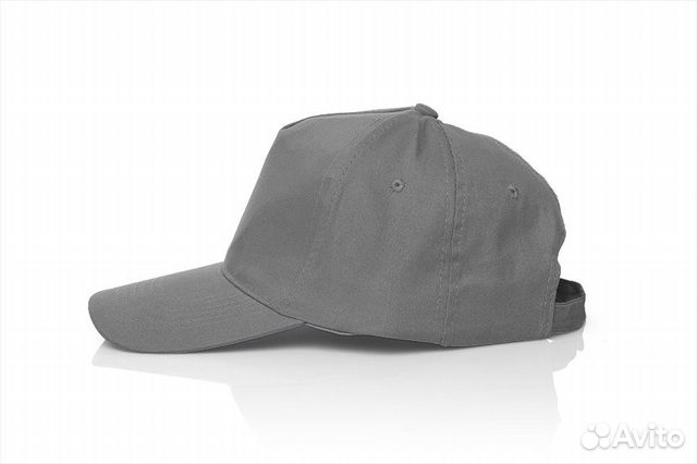 Бейсболка однотонная