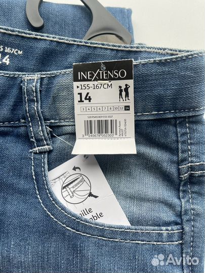 Джинсы на подростка 152-167