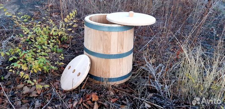 Кадка дубовая