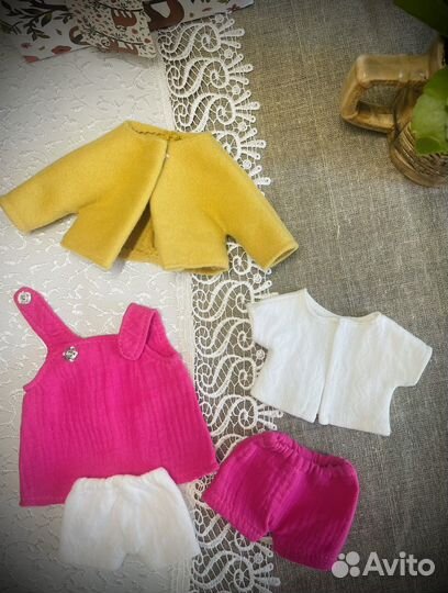 Кукла игровая текстильная с одеждой