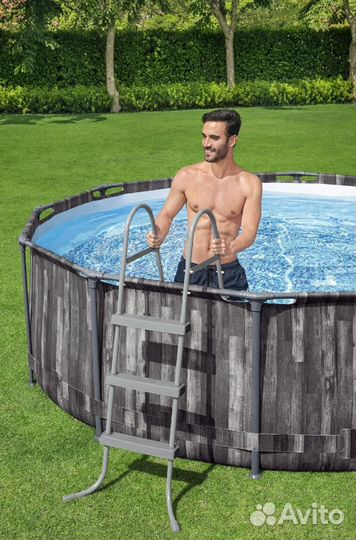 Каркасный бассейн bestway 5614X 366X100