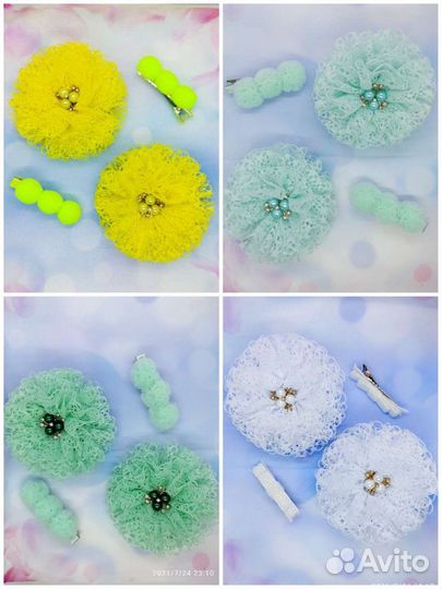 Резинки для волос ручной работы