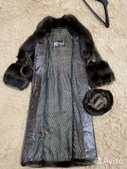 Шуба мутоновая новая размер 44-46