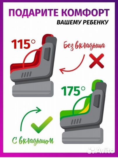 Вкладыш для автолюльки