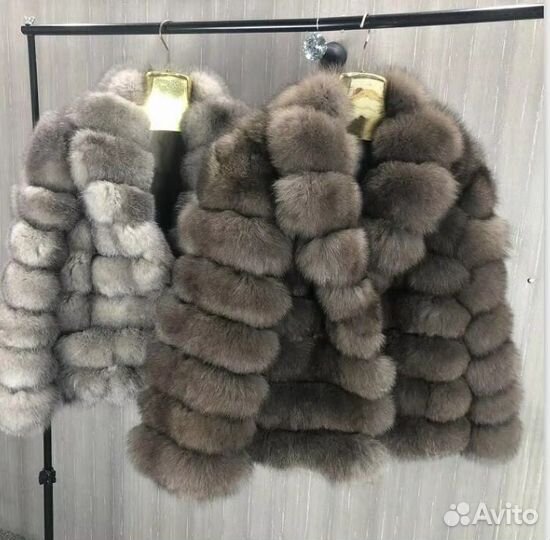 Шубки автоледи из песца YL / 42-48