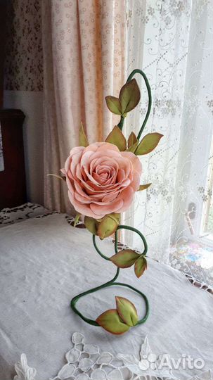 Роза скрипичный ключ интерьерное украшение