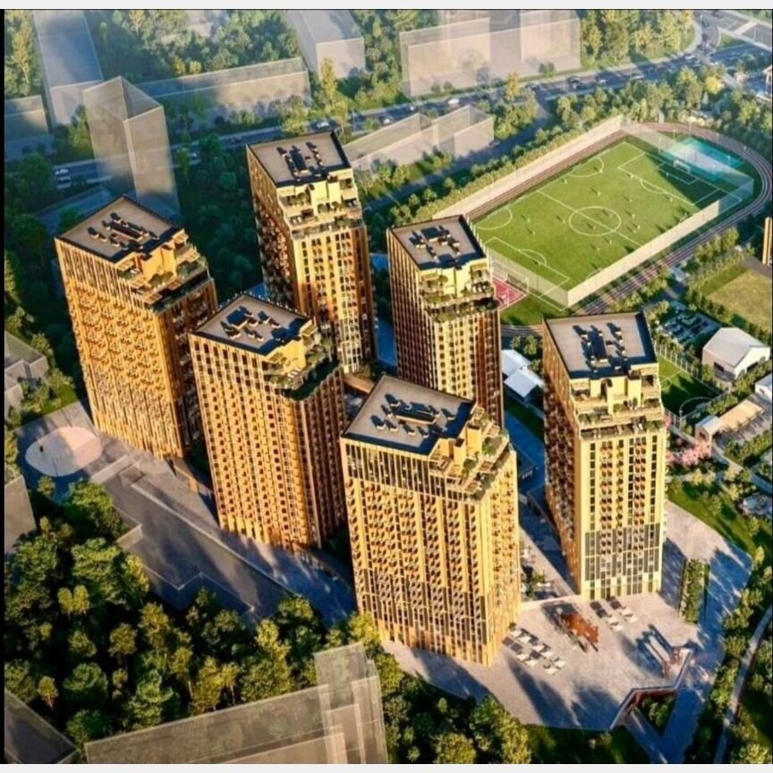 2-к. квартира, 83 м², 15/24 эт.