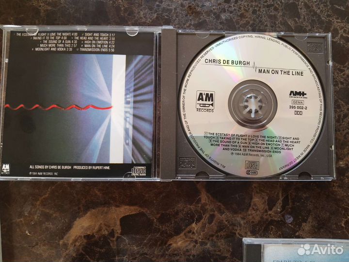 CD Chris DE Burgh Первые прессы Англия