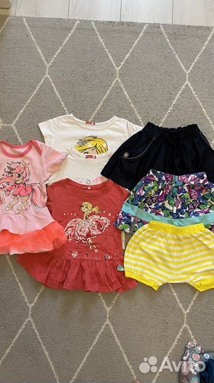 Вещи пакетом на девочку 1 год