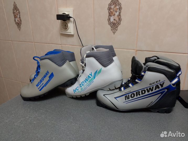 Лыжные ботинки 37,39 и 42 размер