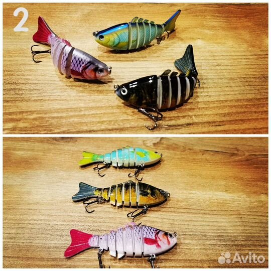 Новые воблера, блесны, вертушки, троллинг, bandit