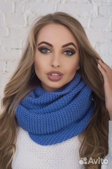 Хомут восьмёрка (шарф)