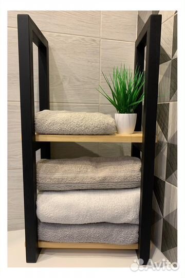 Полка настенная для полотенец