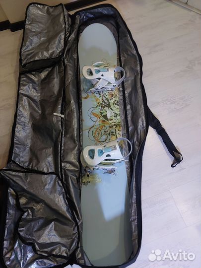 Rossignol Сноуборд + крепление Ride LXH + чехол