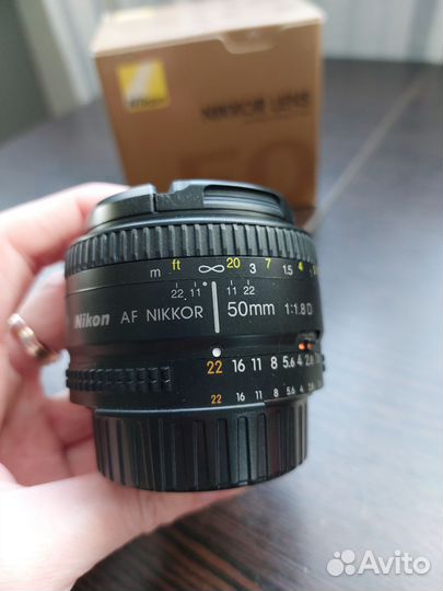 Объектив nikon 50mm