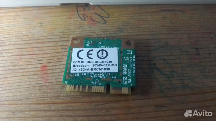 Wifi адаптер pci-e для ноутбука Broadcom 802.11g