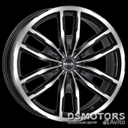 Диски Peak 8.5/18 6x139.7 ET19 d78.1 black mirror