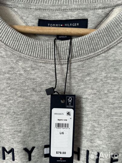 Толстовка мужская Tommy Hilfiger L(50) Оригинал